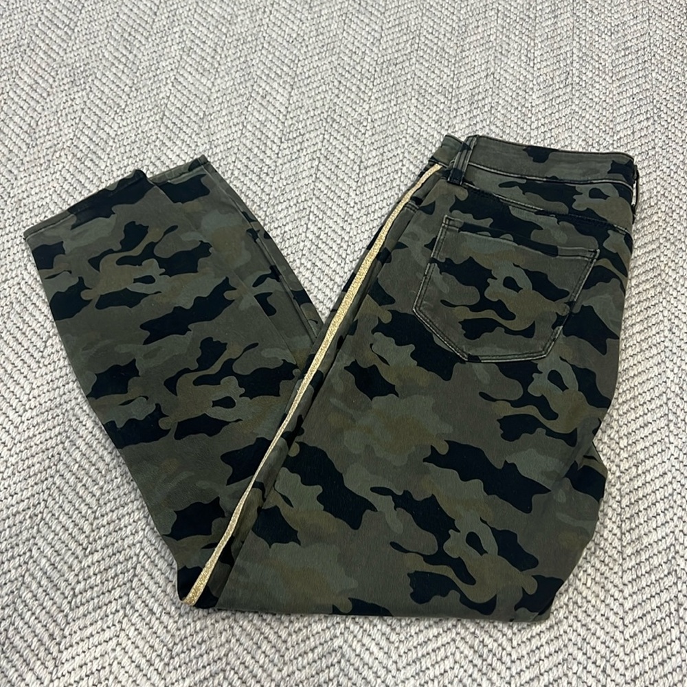 L’agence Margot High Rise Skinny Jeans Camo Stone 26